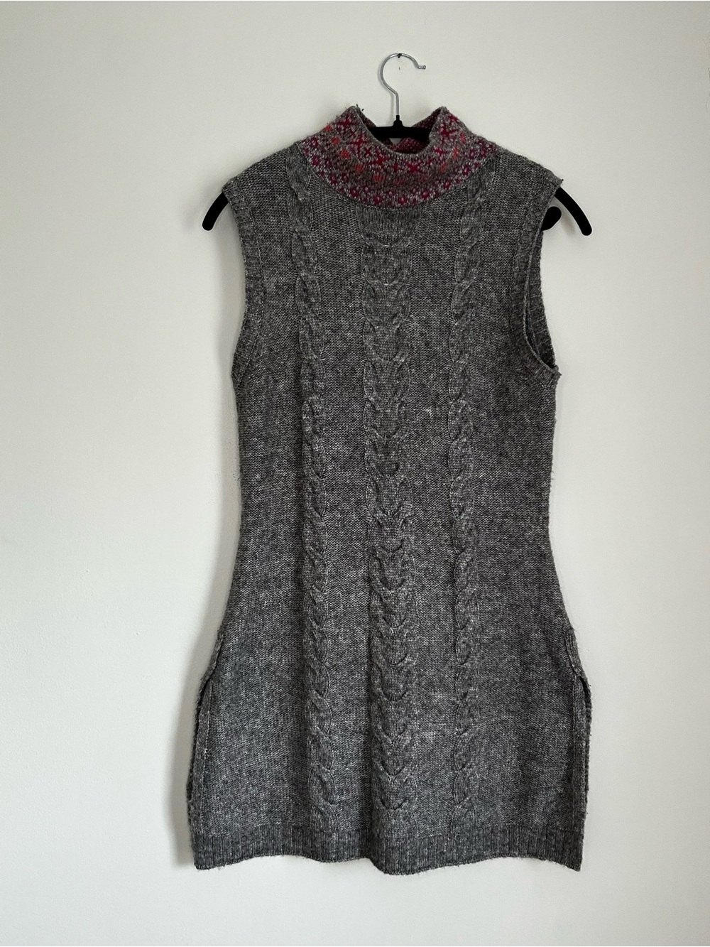Krimson Klover winter/après-ski dress with Pink Accent Turtleneck